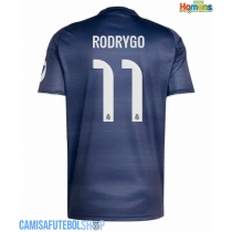 Camisa de time de futebol Real Madrid Rodrygo Goes #11 Replicas 2º Equipamento 2025-26 Manga Curta